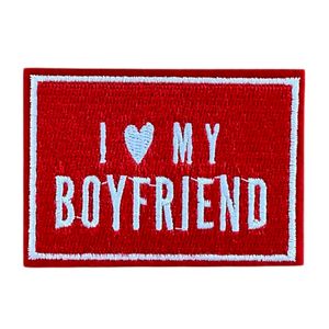 Hovedbilde "I Love My Boyfriend"   Tekst patch