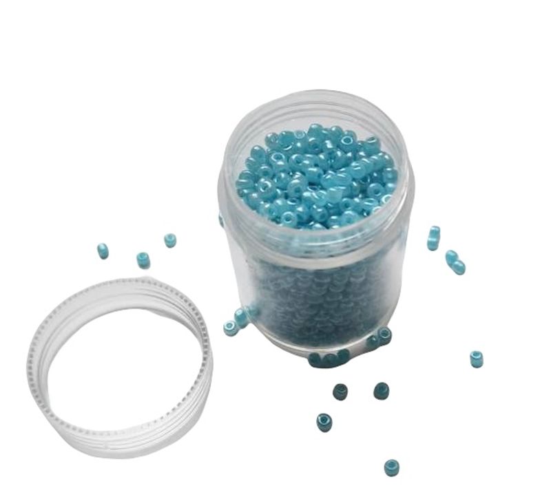 Småbokser med lokk til perler-40 ml
