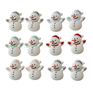 Hovedbilde "Sn&oslash;mann" Maskestoppere - 2 pk 