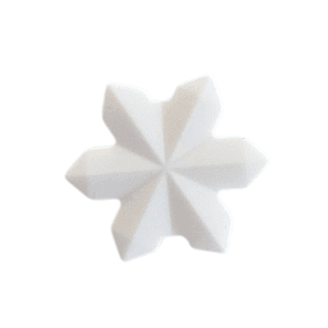 Hovedbilde "Snowflakes" Maskestoppere - 2 pk 