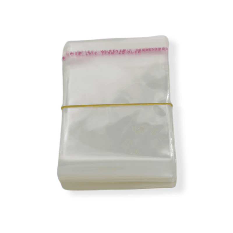 7 x 7,5 cm Cellofanposer -blanke 
