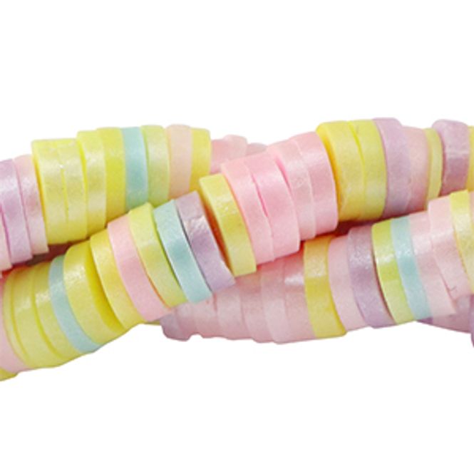 Hovedbilde Pearl Shine - Katsuki clay beads - 6 mm Pastell ...