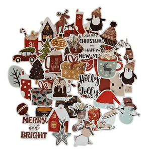 Hovedbilde  "Red Christmas " Klistremerker 