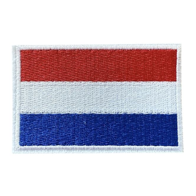 Hovedbilde Nederland Flagg Patch