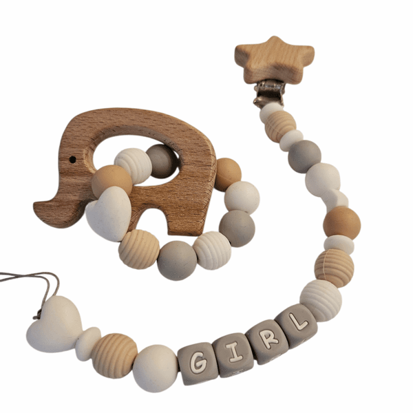 Klips -Stjerne Drivved