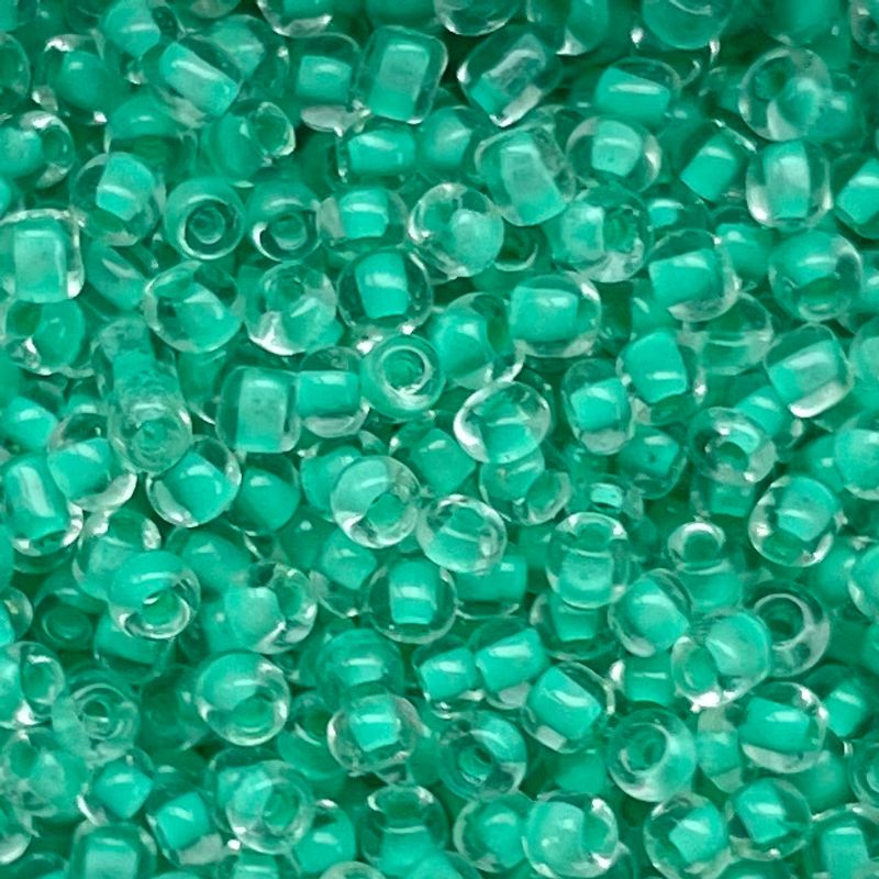 2 mm Transparent Seagreen Pearl