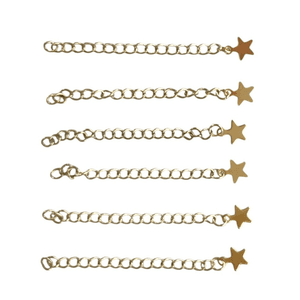 Hovedbilde Smykkeforlengere med  Stjerne - Golden