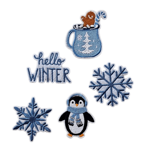 Hovedbilde "Varm Sjokolade" Lysebl&aring; strykemerker